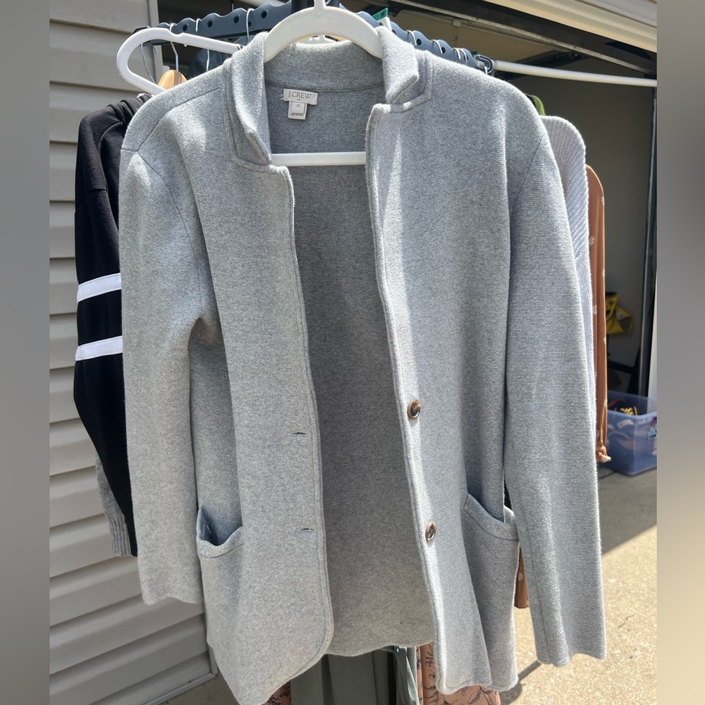 J.Crew gray blazer